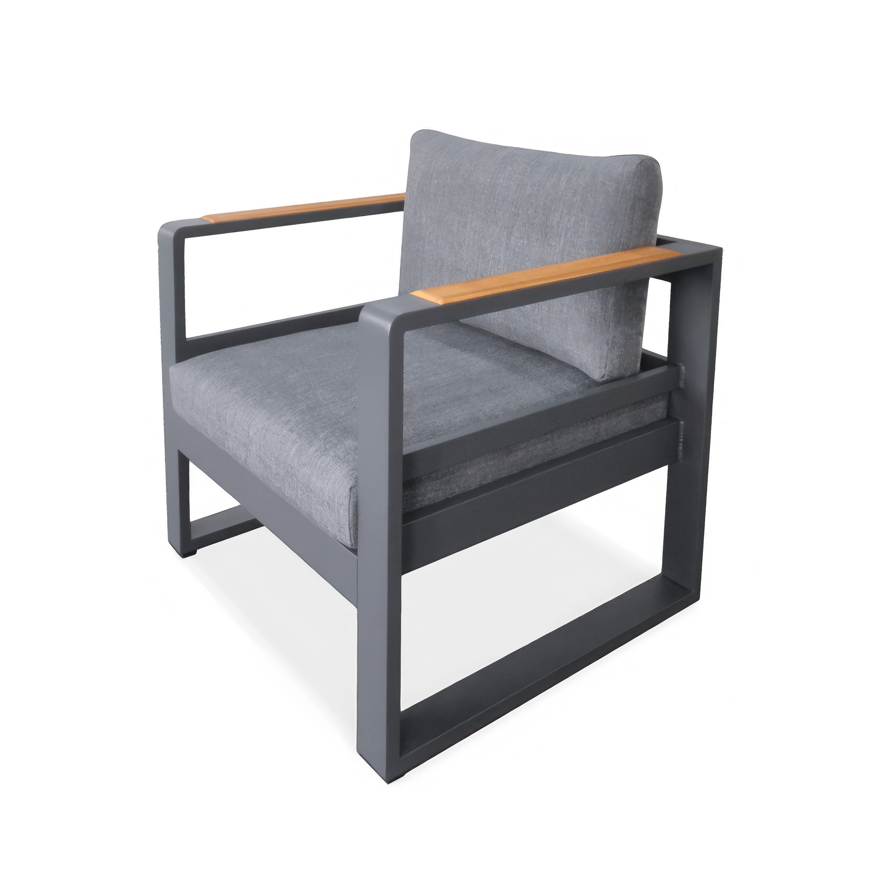 PANAMA Fotoliu de grădină antracit