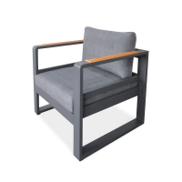 PANAMA Fotoliu de grădină antracit