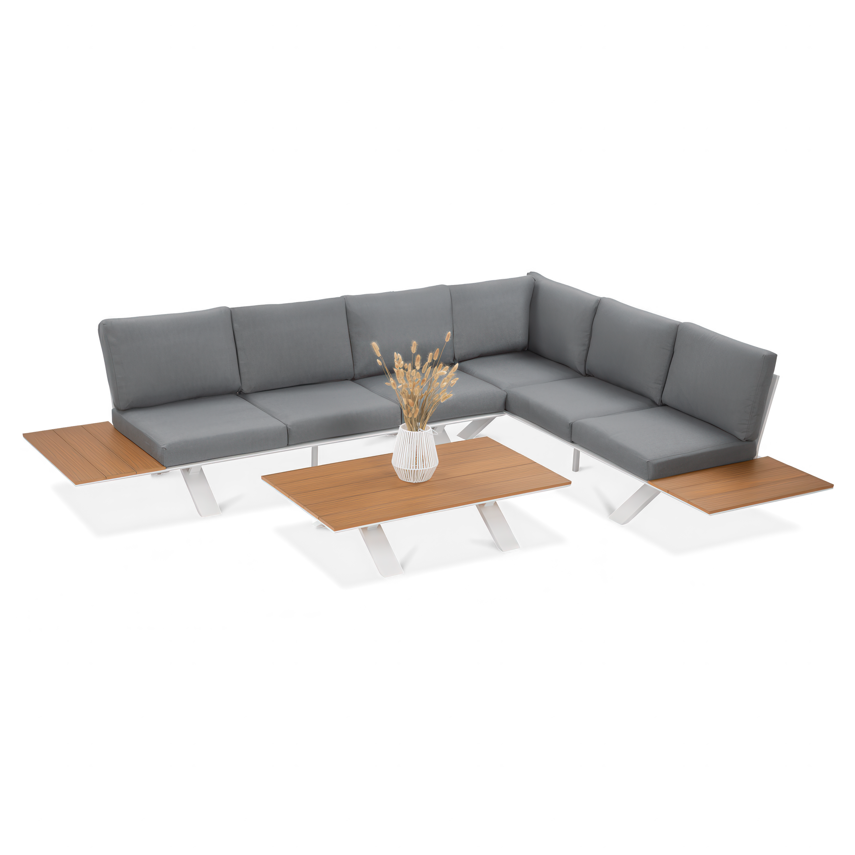 Zestaw ogrodowy SORRENTO WOOD White