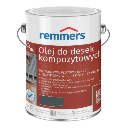 Ulei pentru parchet compozit 0,75l gri - REMMERS