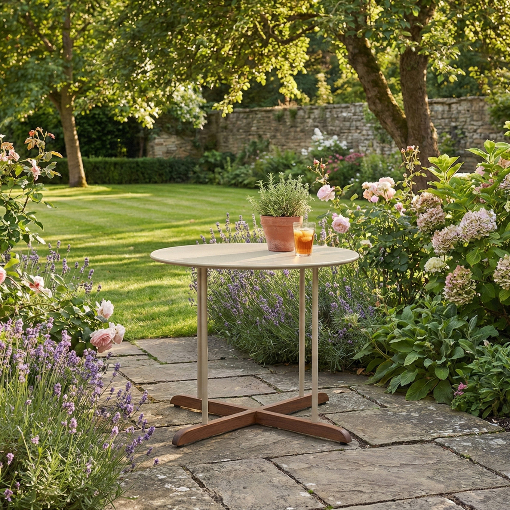 Masă de grădină RONDA, diametru 50 cm - FOCUS GARDEN