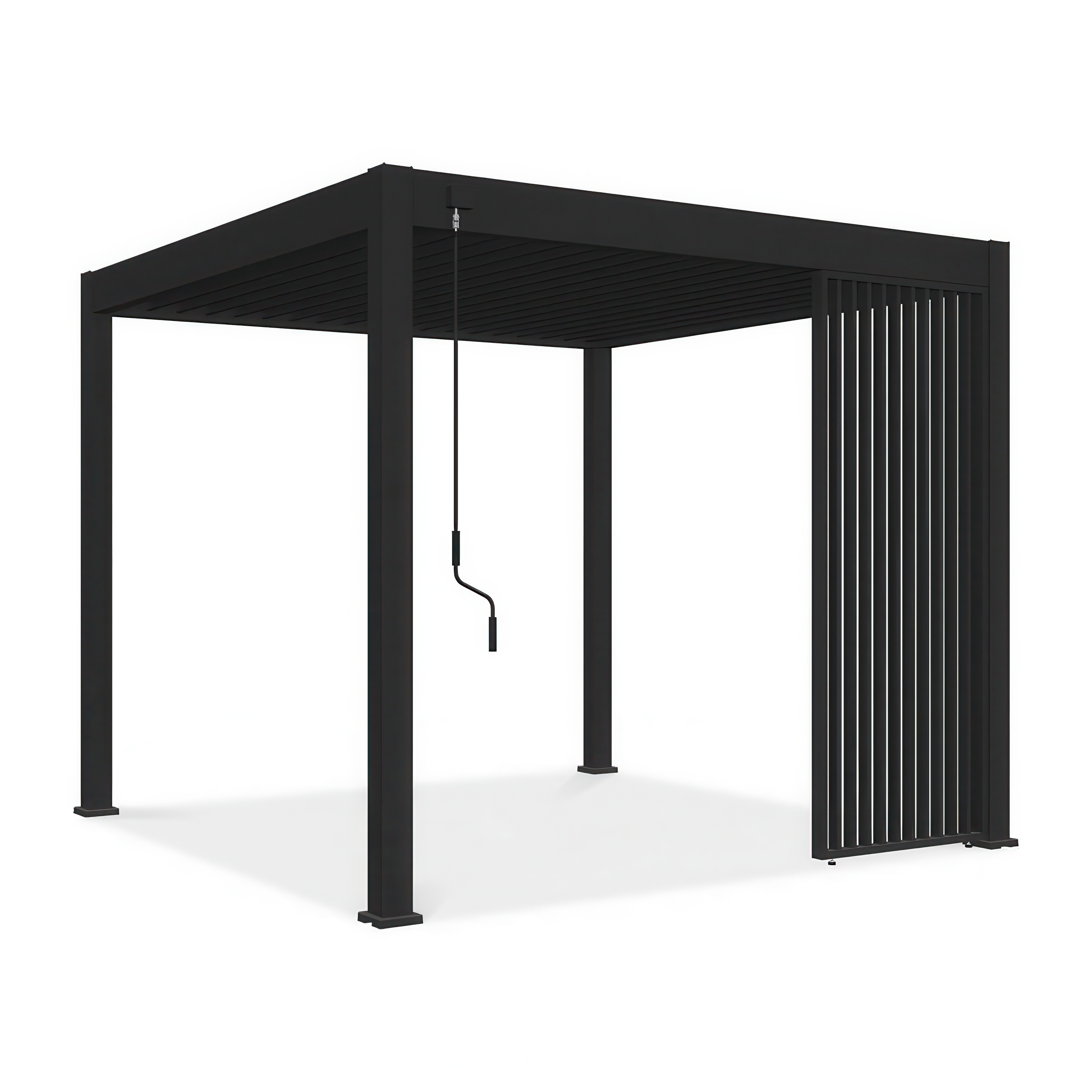 Panou vertical orb pentru pergola ELEGANCE/DELUXE/FUSION 1 m Antracit - Gutroof 