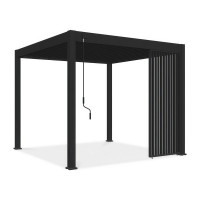 Panou vertical orb pentru pergola ELEGANCE/DELUXE/FUSION 1 m Antracit - Gutroof