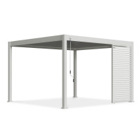Panou orizontal orb pentru pergola ELEGANCE/DELUXE/FUSION 1.3 m Alb - Gutroof