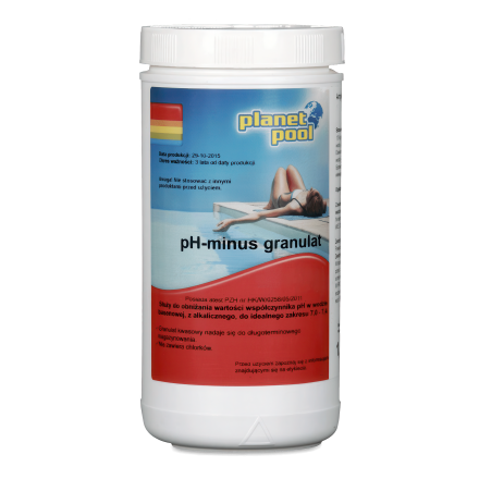 PH minus granulat pentru piscine 1,5kg - CHEMOFORM