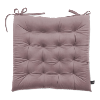 Pernă pentru scaun Pierre roz 43x43 - MOODME