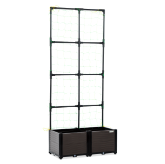 Cutie de cultivare + suport plat GROW FLAT SET 84x42x180cm - CULTIVO