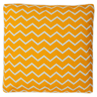 Pernă de mobilier ZigZac Yellow 45x45 - MoodMe
