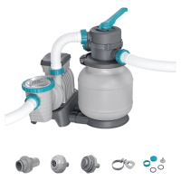 Pompă filtru de nisip pentru piscină 5678 L Flowclear - BESTWAY 58497