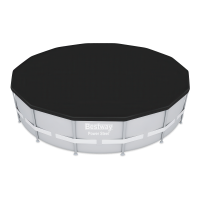 Acoperire pentru piscină Flowclear 3.96m - BESTWAY 58292