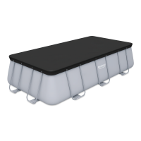 Flowclear 4.04m x 2.01m/4.12m x 2.01m Acoperire piscină PVC - BESTWAY 58232