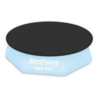 Acoperire pentru piscină Flowclear 2.44m, rotundă - BESTWAY 58032