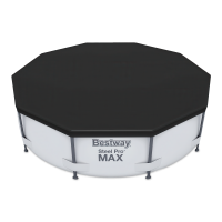 Acoperire pentru piscină Flowclear 3.05m - BESTWAY 58036