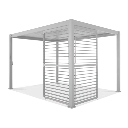 Panou pergolă PREMIUM 4m alb, reglabil - GUTROOF