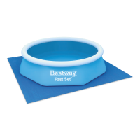 Covor de siguranță pentru piscină 2.74x2.74m Flowclear - BESTWAY 58000