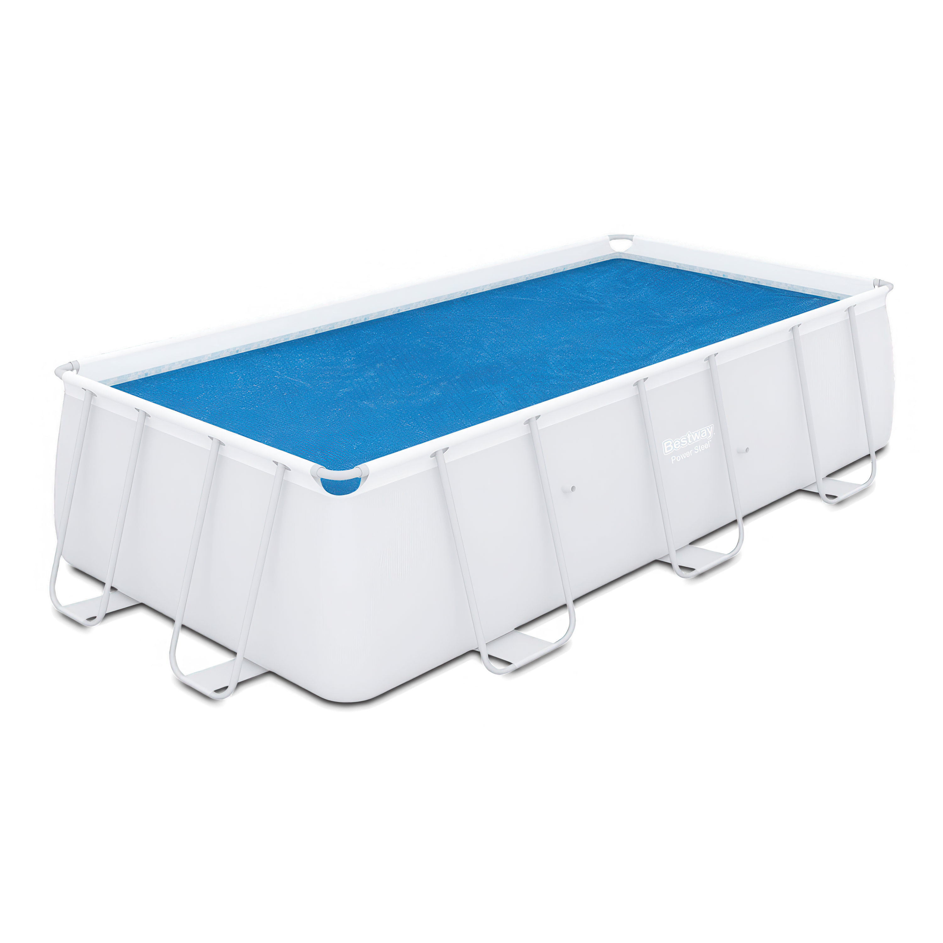 Acoperire solară dreptunghiulară Flowclear pentru piscină 4.12m x 2.01m - BESTWAY 58240