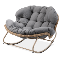 RODOS Scaun balansoar natural/gri - Focus Garden