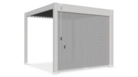 Jaluzele retractabile pentru pergola ELEGANCE/DELUXE/FUSION 3 m alb - Gutroof