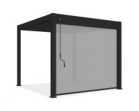 Jaluzele retractabile pentru pergola ELEGANCE/DELUXE/FUSION 3 m Antracit - Gutroof