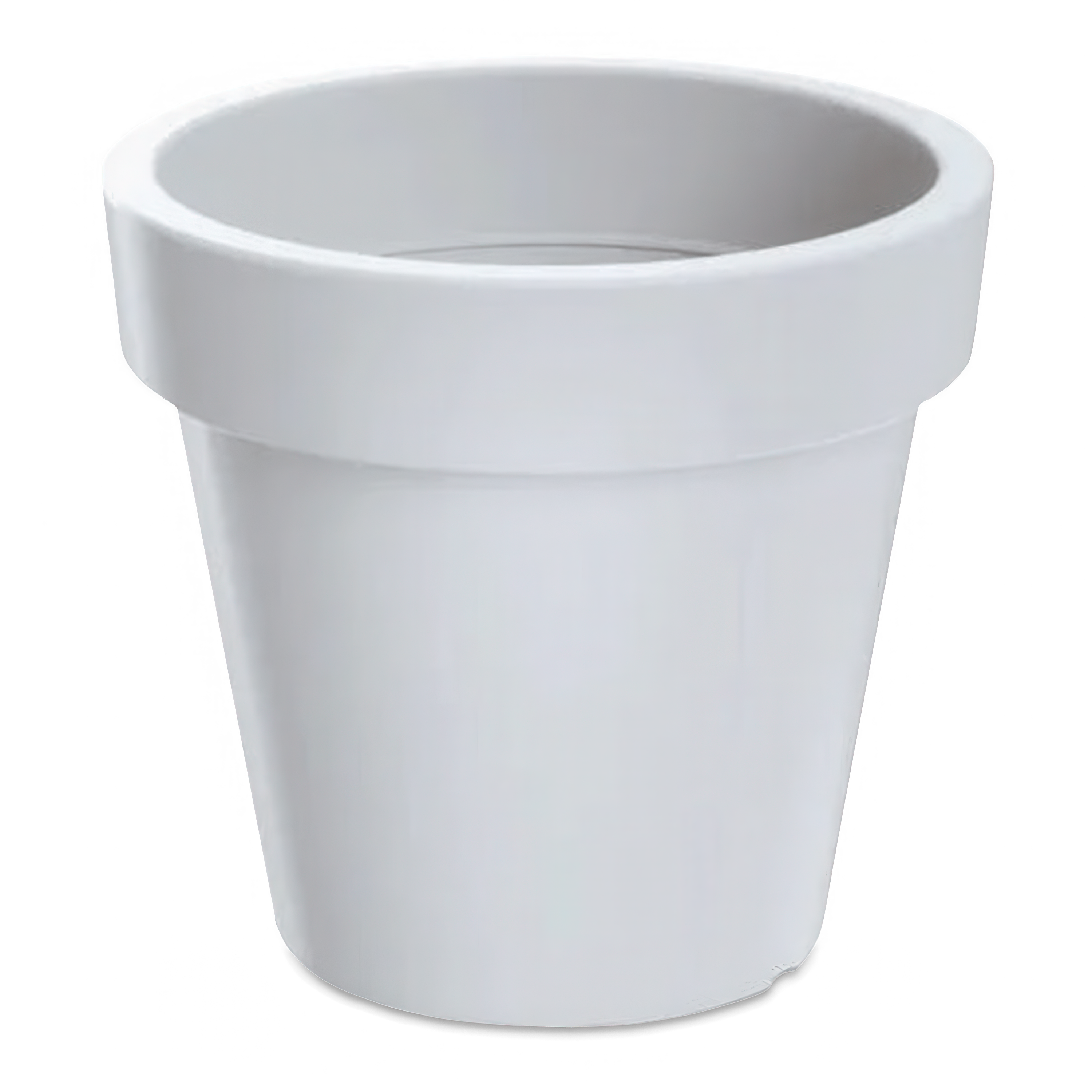 Ghiveci rotund Lofly 39x39x35cm alb - PROSPERPLAST