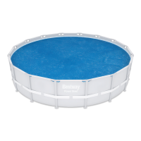 Folie solară rotundă pentru piscină 4.88m - BESTWAY 58253
