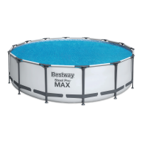 Acoperiș solar pentru piscină, rotund 4,17 m - BESTWAY 58252