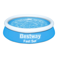 Bazin rotund cu flanșă gonflabilă 1,8 x 0,5 m - BESTWAY 57392