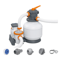 Pompă filtru de nisip pentru piscină 8327 L Flowclear - BESTWAY 58499