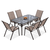 Set de grădină BOLOGNA 150/6 Brown