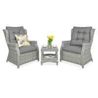 TRIVENTO DUO lounge suite Stone Grey