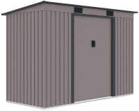 Casă de grădină OREGON 261x121cm gri cald - Hardmaister