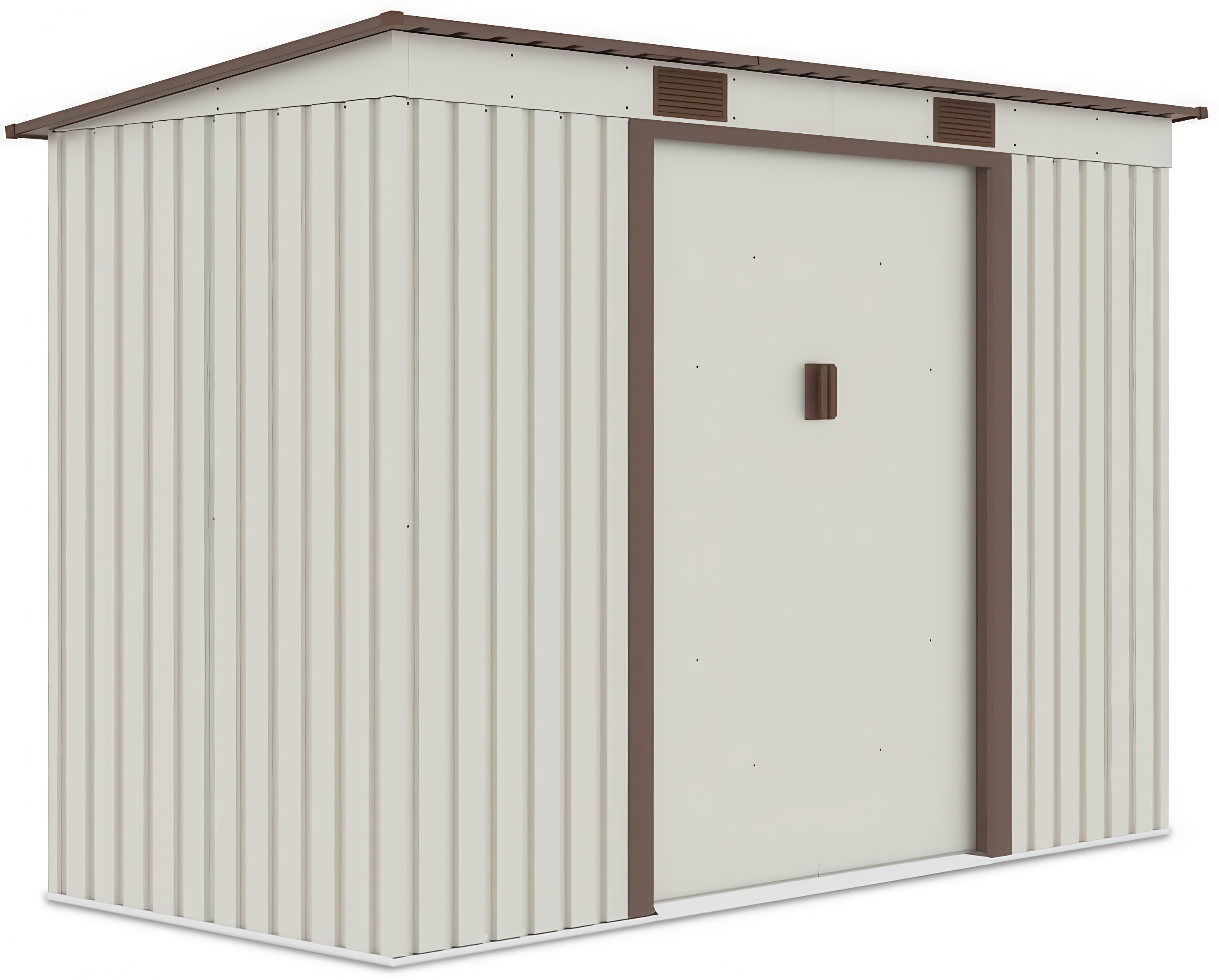 Casă de grădină OREGON 261x121cm Bej - Hardmaister