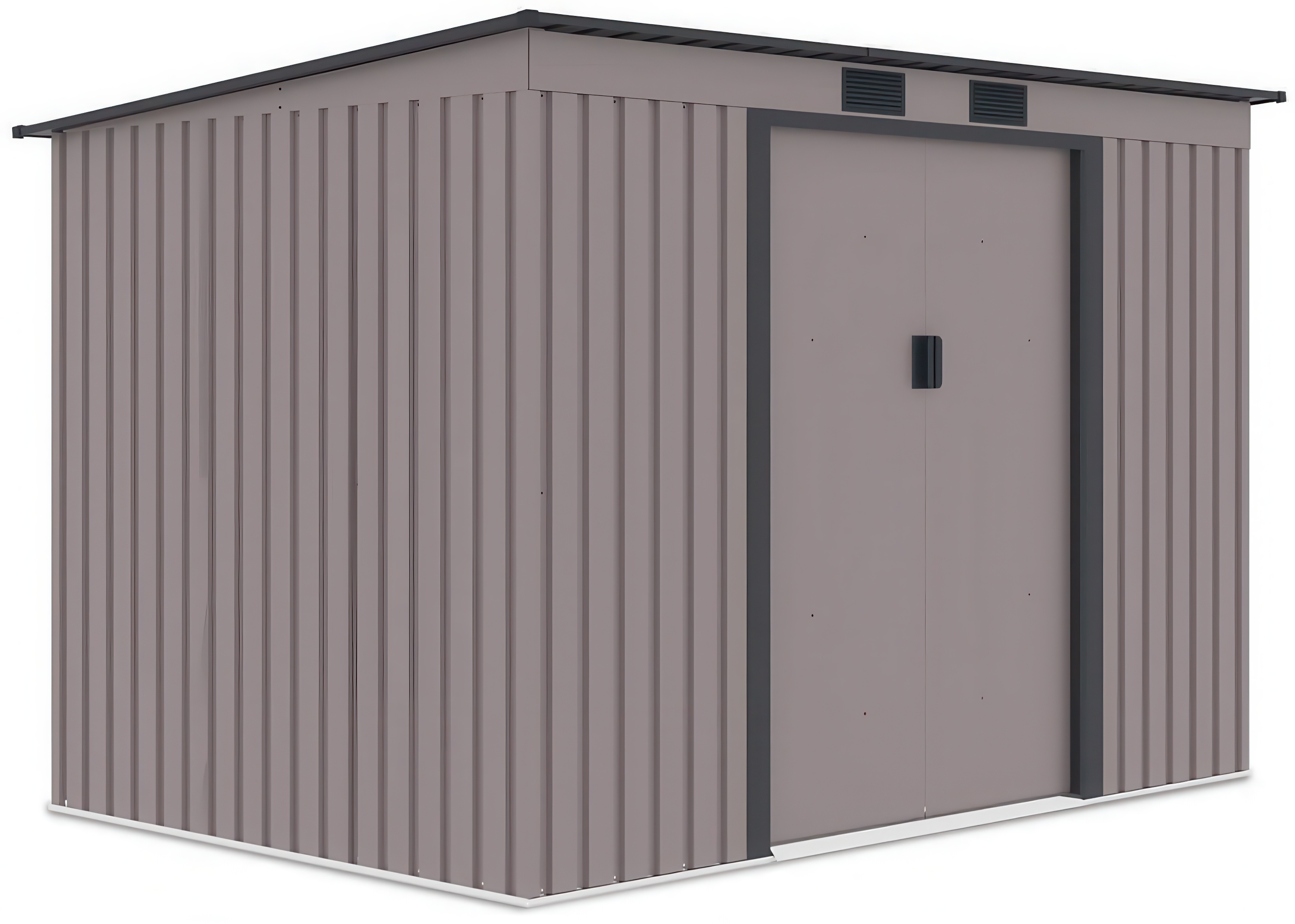 Casă de grădină OREGON 261x171cm gri cald - Hardmaister