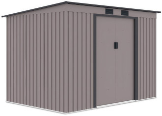Casă de grădină OREGON 261x171cm gri cald - Hardmaister