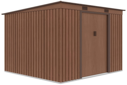 OREGON 261x241cm magazie de unelte din nuc - Hardmaister