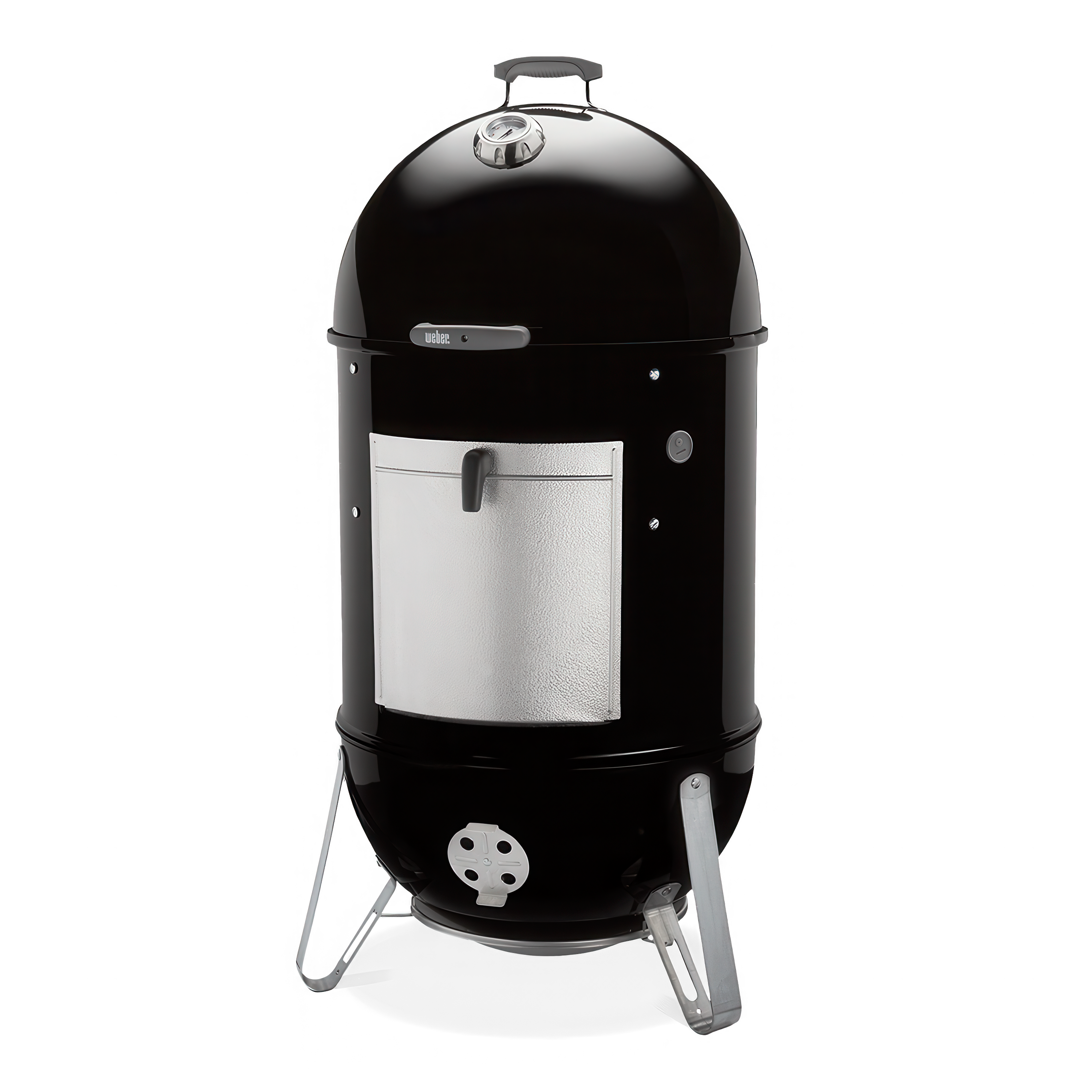 wędzarka czarna na nóżkach