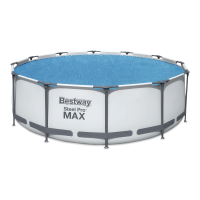 Acoperire solară pentru piscină rotundă de 3,66 m - BESTWAY 58242