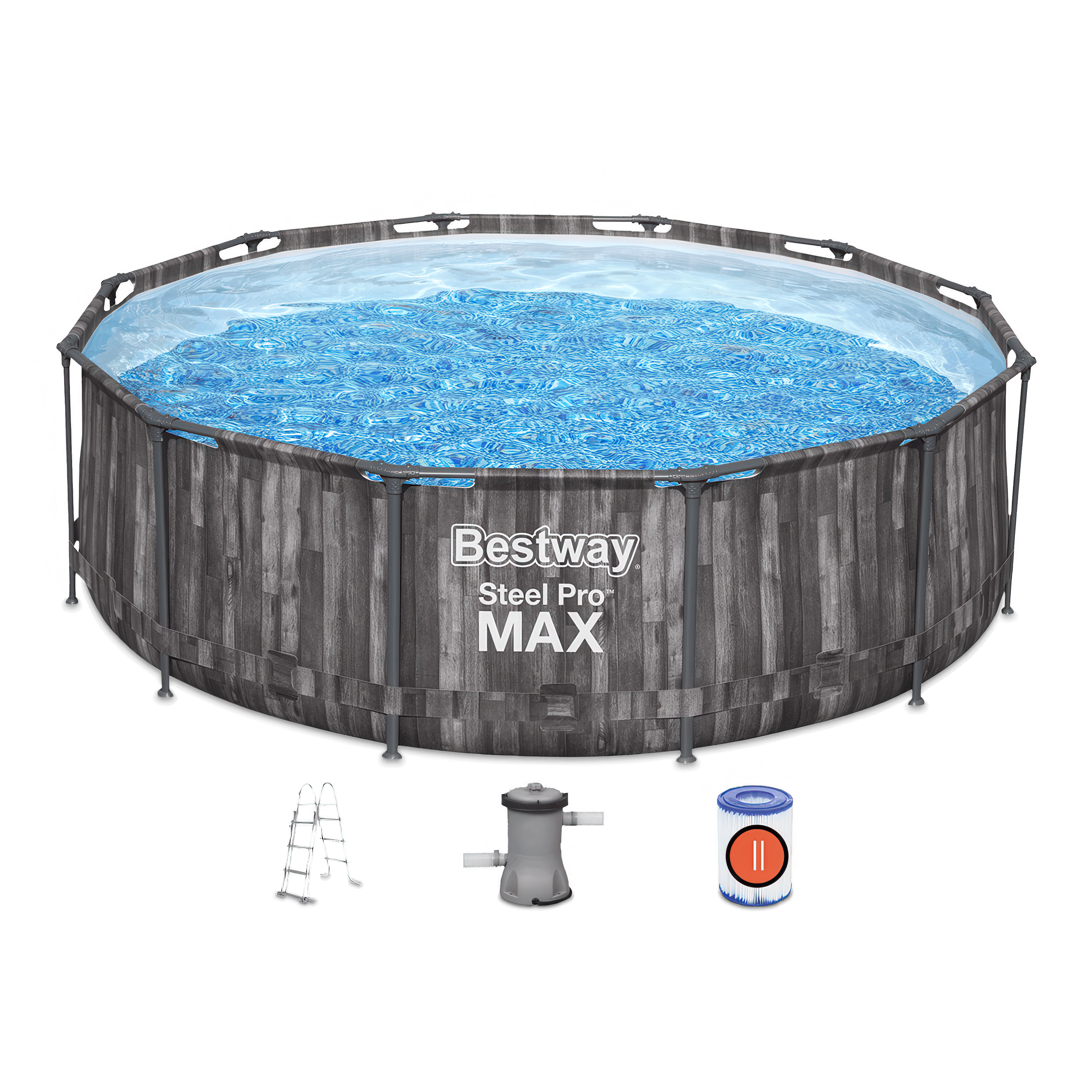 Piscină cu cadru rotund Steel Pro Max 3.66x1m - BESTWAY 5614X