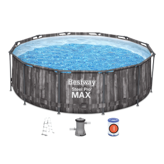 Piscină cu cadru rotund Steel Pro Max 3.66x1m - BESTWAY 5614X