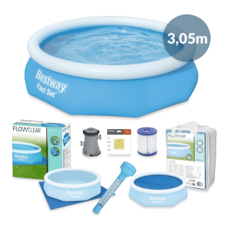 Set pentru piscină AquaEssentials 3.05x76cm - BESTWAY