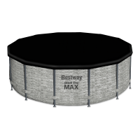 Acoperire pentru piscină Flowclear 4.27m PVC - BESTWAY 58248