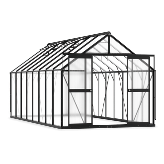 szklarnia sylva 244x489 black