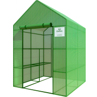 Rafturi tunel de folie pentru sere 8 rafturi 140x140 Verde