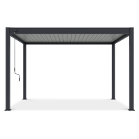 PERGOLA ELEGANCE 3x4 Antracit / Gri deschis - Gutroof