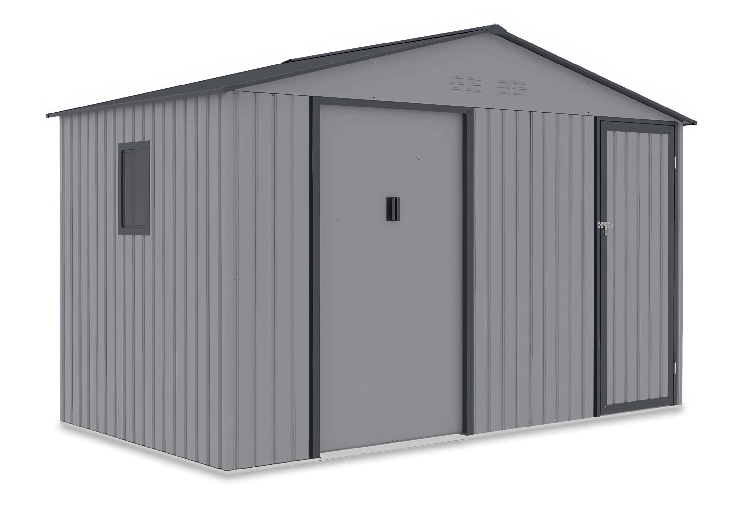 Domek narzędziowy FALCON 340x194cm Light Grey - Hardmaister