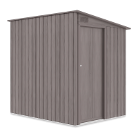 Casă de grădină JASPER 150x194cm Lemn deschis - Hardmaister