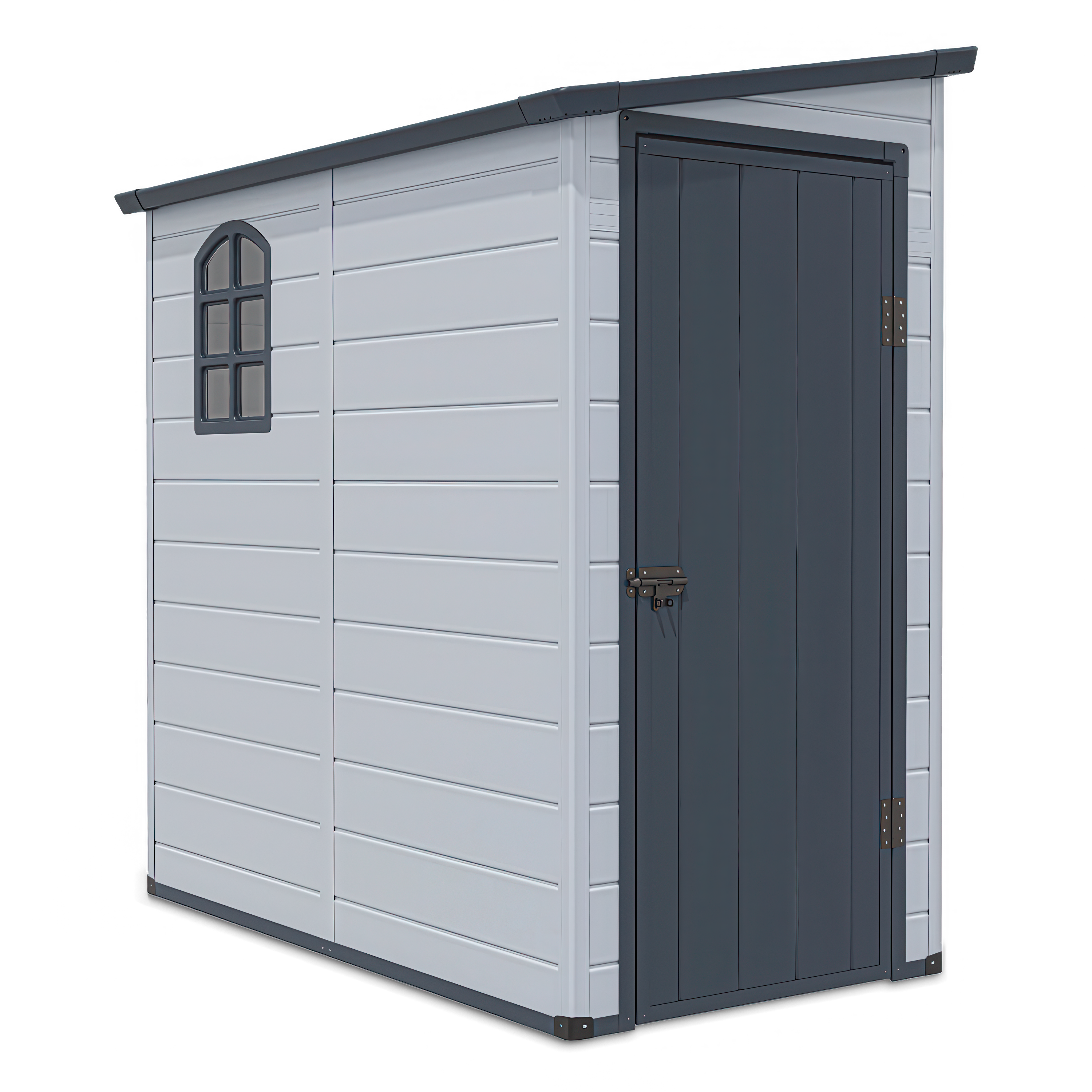 magazie de scule BOSTON 109x192cm gri deschis - Hardmaister