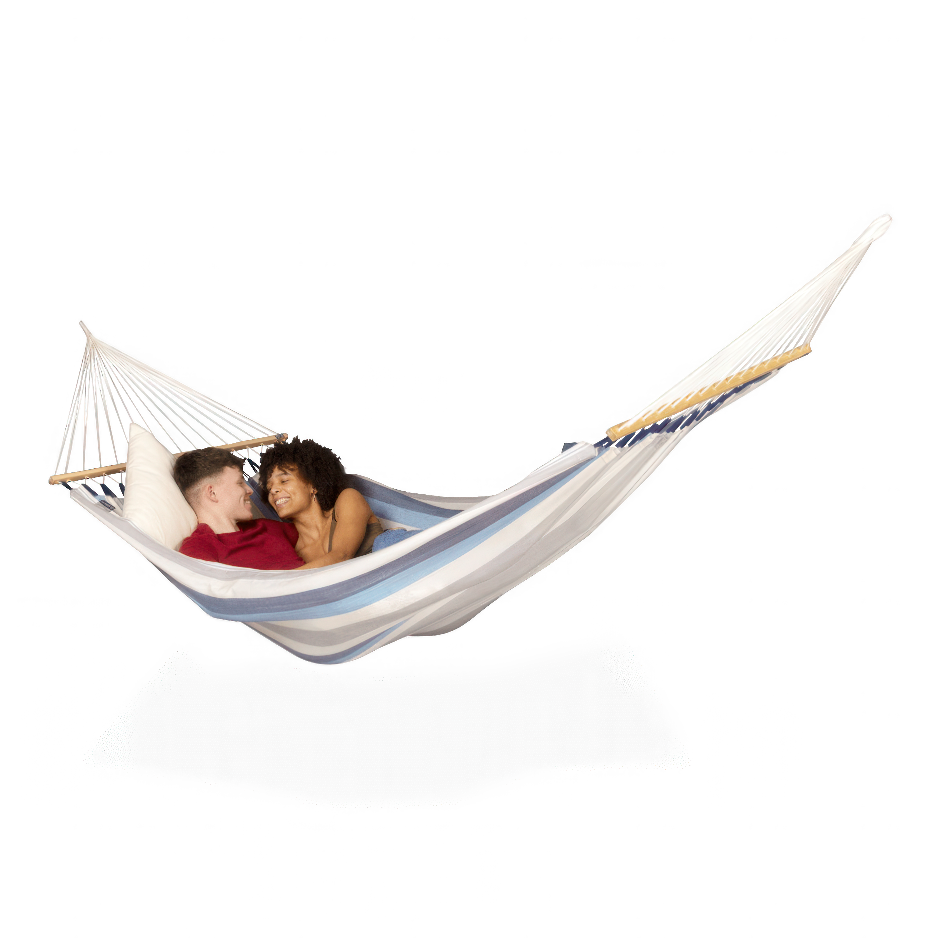 ALISIO Hamac dublu cu bară cu sare de mare - LA SIESTA