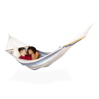 ALISIO Hamac dublu cu bară cu sare de mare - LA SIESTA