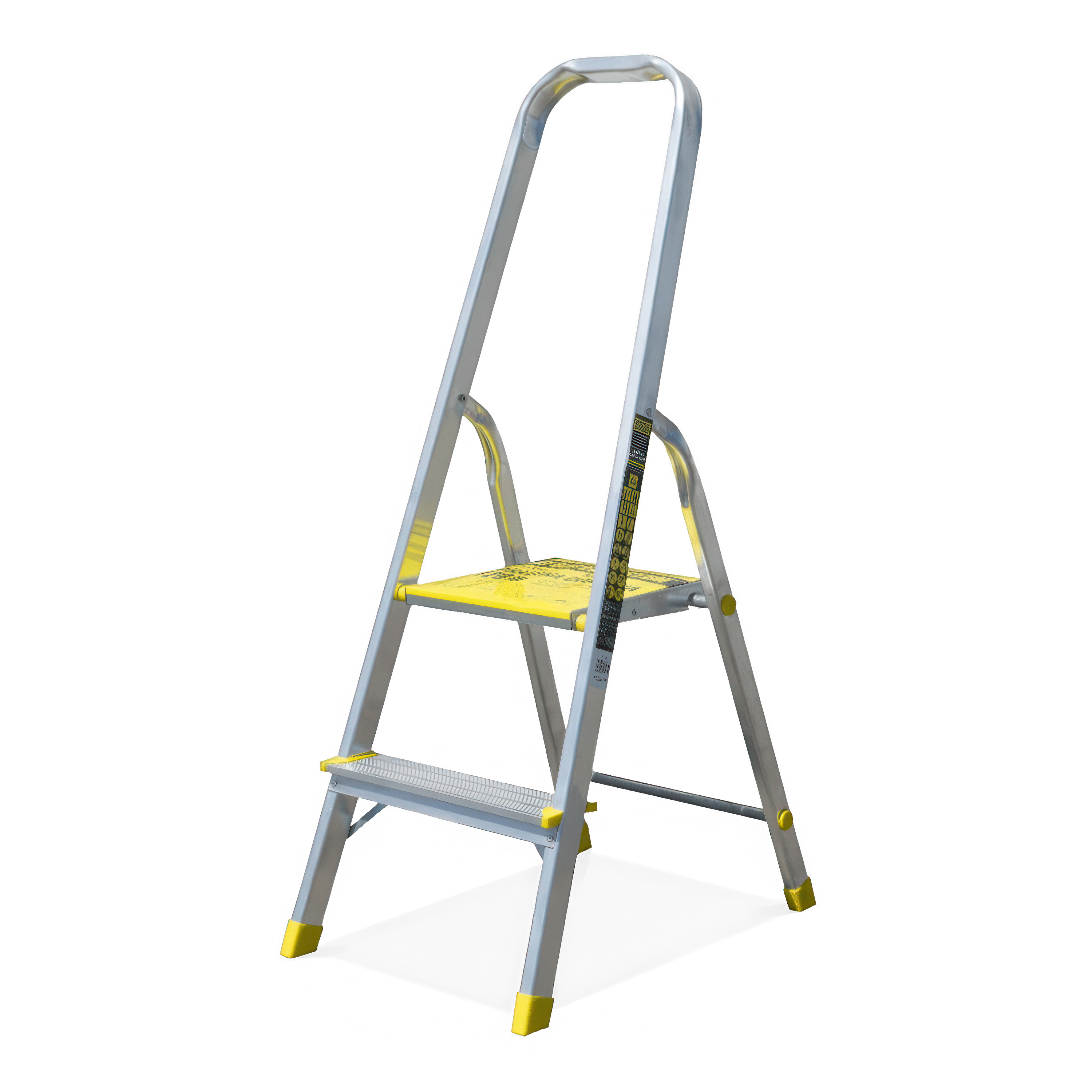 Scară din aluminiu, două trepte BS-DA2, 120kg - Bayersystem